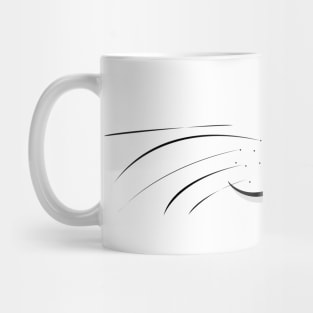 Funny cat face Mug